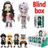 Bandai Figura Anime Demon Slayer Tanjiro Kamado Nezuko, Giocattoli Blind Box, Statua in PVC, Ornamento, Regalo di Compleanno o Natale per Bambini