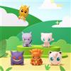 FUNISM Originale Pokemon Mini Action Figures Dragonite Gengar Vulpix Mewtwo Giocattoli Mini Modello Ornamenti Decorativi Carino Regalo Di Compleanno