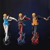 Bandai One Piece Sanji Anime Figura Sfilata di moda Sanji Figurine Modello in PVC Statua Decorazione bambola Collezione Ornamenti Giocattoli Regalo