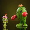Bandai 11 cm Anime Digimon Adventure Figure Palmon Evolution Togemon Action Figures Collezione di statue in PVC Modello Giocattoli Regali