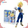 Bandai In Magazzino Genuino Bandai Dragon Ball Z Modello Kit SHF Vegeta Risvegliato Super Saiyan Sangue Anime Action Figure Collection Modello Giocattoli