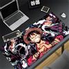 Bandai Tappetino per mouse Accessori per laptop Tappeto per giocatori Tappetino per tastiera Rufy anime giapponese Tappetino per mouse da gioco con stampa HD in un unico pezzo