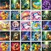 Potdemiel 2026 Per Il Cartone Animato Pokémon Pittura Diamante Carino Gengar Immagine Fai Da Te Diamante Ricamo Decorazioni Per La Casa Interessante Artigianato Regalo Per Bambini