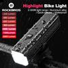 ROCKBROS Faro 200-3000LM Luce per bici Tipo-C Ricarica LED Ciclismo Lampada anteriore Alluminio MTB Torcia da strada Luce per bicicletta