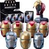 MORSTORM Tony Stark Iron Man Casco MK7 MK15 MK46 MK85 MK42 MK21 MK 16 Anime Figura Modello di Montaggio Giocattoli Cieco Scatola Regalo Di Natale
