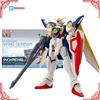Bandai In Magazzino Genuino Bandai Gundam Modello Kit EG 1/144 XXXG-01W Wing Gundam Anime Action Figure Collection Modello di Montaggio Giocattoli Regali
