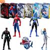 BLOKEES Spider-Man (Brand New Day) Anti-Venom Daredevil Sue Storm Jeff the Land Shark Venom Action Figure Giocattoli da Collezione