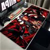 Bandai Tappetino per Mouse da Gioco XXL Uchiha Itachi Madara N-Naruto Uzumaki, Tappetino per Tastiera Computer, Accessori per Gaming PC, Mousepad Nero