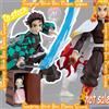 Bandai Action Figure Articolate Figma Demon Slayer: Modelli da Collezione di Tanjiro Kamado, Nezuko, Zenitsu, Kyojuro Rengoku - Regalo Perfetto per i Fan dell'Anime