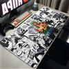 Bandai Tappetino per mouse da gaming, accessori per computer da casa, fantastico tappetino per mouse One Piece Roronoa Zoro XXL, tappetino per tastiera antiscivolo, tappetino per mouse da ufficio