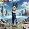 Bandai Statuetta Anime Dragon Ball Z da 27,5 cm, Figura d'Azione WDH Vegeta, Statua in PVC, Ornamento da Scrivania, Modellino da Collezione, Giocattoli e Regali