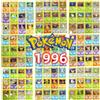 Bandai Carte Pokémon Versione Francese 1996 Prima Edizione - Charizard, Pikachu, Mewtwo, Blastoise - Set da Collezione 151 Pezzi in Scatola