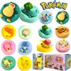 Bandai Anime Pokémon Blind Box Modellino 1-12 Pezzi Serie Pikachu Dormiente Posizione Giocattolo per Interni Regalo per Amici