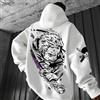 Bandai Nuova Felpa con Cappuccio Stampata One Piece Zoro 2026, Felpa Unisex, Top Sportivo da Uomo, Felpa Stile Harajuku Y2K
