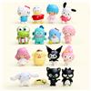 Sanrio Figurine Anime Kawaii Sanrio, Bambole Cinnamoroll e Kuromi, Orsetto Fragola, Action Figure, Decorazioni per Torte Fai-da-Te, Giocattoli e Regali per Bambini