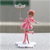 Bandai Action Figure Anime Card Captor SAKURA in PVC, Modellini Decorativi per Auto e Torte, Giocattoli con Bacchetta Magica per Ragazze, Regalo