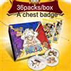 Bandai One Piece Anime Booster Box, carte rare con Luffy, Zoro e Ace di One Piece, carte commemorative da collezione, perfette per gli appassionati di carte