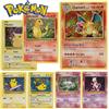 Bandai Carte Pokémon Edizione 1996, Prima Versione, con Charizard, Blastoise, Venusaur, Mewtwo, Carte da Collezione