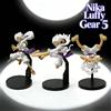 Bandai Statuetta One Piece GK Monkey D Luffy Gear 5 da 17/18cm, 3 Stili, Figura Anime del Dio del Sole Nika, Modellino da Collezione, Ornamento da Scrivania, Regalo per Ragazzi