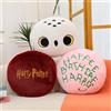 BEAST KINGDOM Peluche di Hedwig di Harry Potter da 40 cm, Adorabile Bambola di Peluche Kawaii, Cuscino Decorativo per Casa e Borsa, Regalo