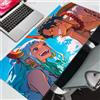 Bandai Tappetino per mouse One Piece Kawaii, accessori da gaming per PC, tastiera, tappetino da scrivania per gamer, alfombrilla XXL, mousepad resistente