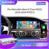 AUTOABC Box di decodifica per Carplay e Android Auto wireless per Mercedes Benz Classe S W222 Ntg 5.0 2014-2018, modulo BT, Mirror Link, navigazione, Airplay
