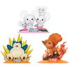FUNISM Figurine Anime Pokemon Snorlax Vulpix Maushold Originali Funism, Action Figure Autentiche da Collezione, Modelli Ornamentali, Giocattoli e Regali