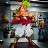 Bandai Statuetta Action Figure di Broly Super Saiyan da 50cm, Dragon Ball Super, Kit di Montaggio GK, Grande Scultura Decorativa da Scrivania, Giocattoli e Regali