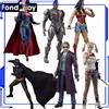 Bandai Disponibili action figure originali FondJoy DC Justice League - Modellini di Batman, Wonder Woman, Superman, Cyborg, Harley Quinn