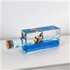 Bandai Bottiglia Galleggiante One Piece con Nave 3D Go Merry Thousand Sunny, Barca in Bottiglia, Decorazione da Scrivania, Collezione Anime per Adulti