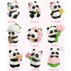 Potdemiel Flower Rhyme Panda Serie Diario di Primavera: Blind Box con Adorabile Mini Panda Ornamentale, Scatola Misteriosa, Regalo a Sorpresa