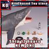 Bandai Disponibile KO NECA Jaws Versione Cinematografica Scena 50° Anniversario Squalo Action Figure Modello con Molteplici Accessori Edizione Deluxe