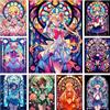 bilibili Kit Pittura Diamante 5D Fai da Te Ragazza Guerriera Luna Anime Giapponese Ricamo a Croce Fatto a Mano Mosaico Artistico Regalo