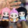 DUODUOBAO Peluche divertente del team dei demoni Joy in stile anime, personaggi Rumi, Mira, Zoey, peluche della ragazza della caccia ai mostri, bambola giocattolo, ciondolo per borsa, regalo per i fan