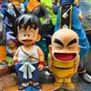Bandai Figura in PVC di Dragon Ball Z - Adorabile Sr. Popo Karin Sama con Goku Vegeta Oolong Super Saiyan, Modellino da Collezione