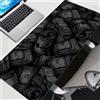 Potdemiel Tappetino per mouse con banconote nere Accessori da gioco PC Gamer alfombrilla xxl Tappetino per computer Tappetino da scrivania Tappetino per mouse per tastiera Varmilo