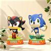 Bandai Giocattolo Sonic The Hedgehog in PVC da 11cm, Action Figure di Personaggi dei Cartoni Animati, Modellino di Alta Qualità, Regalo Sorpresa per Bambini