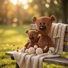 Potdemiel Peluche di Alta Qualità del Personaggio Mr Bean, Orsacchiotto Gigante, Giocattolo Divertente, Figura di Cartone Animato, Cuscino Morbido Decorativo