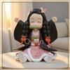 Bandai Nuovo Modello Anime Demon Slayer Kimetsu No Yaiba Statuetta Carina di Kamado Nezuko Action Figure in PVC Modellino da Collezione Giocattoli Regalo