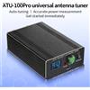 Gaqqee Sintonizzatore universale per antenna ATU-100Pro 1,8 MHz-55 MHz Processore di segnale con sintonizzazione automatica Display LED da 0,96 pollici Porta Micro USB