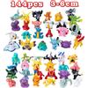 Bandai [Modello in Offerta] 24-144 Pezzi Miniature Po-kemon, Giocattoli da 3-6cm, Modellini da Scrivania, Ornamenti Trendy, Regali Anime per Bambini