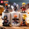 Bandai Disponibile - Blind Box, Serie Akatsuki di Naruto Shippuden di Bandai, Statuetta Anime, Bambola Trendy di Naruto, Ornamento Creativo da Scrivania