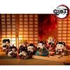 Bandai Kimetsu no Yaiba Demon Slayer: Set di Mini Figure in PVC a Sorpresa (Blind Box) - Gatto della Fortuna - Regalo Creativo per i Fan