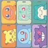 Bandai Custodia per carte Pokémon, custodia protettiva per tessere studentesche, custodia decorativa per tessere identificative da lavoro e tessere per il trasporto pubblico.