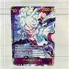 Bandai One Piece Monkey D. Luffy Gear 5 OP05-119 Carta Olografica Inglese con Texture, Condizioni Perfette, Carta da Collezione Anime Premium Fai-da-te