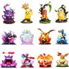 FUNISM Action Figure Anime Pokémon Mega Charizard Mega Lucario Gengar Serie Scene Modello Decorazione Casa Giocattolo Regalo di Compleanno