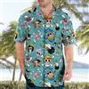 Bandai Magliette Hawaiane One Piece Strawhats Jolly Roger Estate 2026, T-Shirt da Uomo ad Asciugatura Rapida, Abbigliamento per Bambini, Maglietta Y2k da Donna