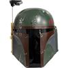 BEAST KINGDOM Maschera di Boba Fett in Resina, Maschera Integrale per Feste di Halloween, Accessorio per Costume da Maschera, Accessori per Cosplay di Personaggi Cinematografici