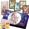 card.fun Sailor Moon Premium Collectible Cards Booster Box, Anime TCG con stampe artistiche di Usagi Tsukino e Inner Senshi per i fan