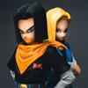 Bandai 2026 24CM Dragon Ball Z Android 18 17 Anime Figure Action Figure Statua Modello in PVC da Collezione Decorazione Giocattolo Ornamenti Regali di Natale